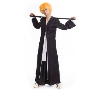 Anime Bleach Cosplay Costume Bleach Kurosaki Ichigo Lolita Kimono