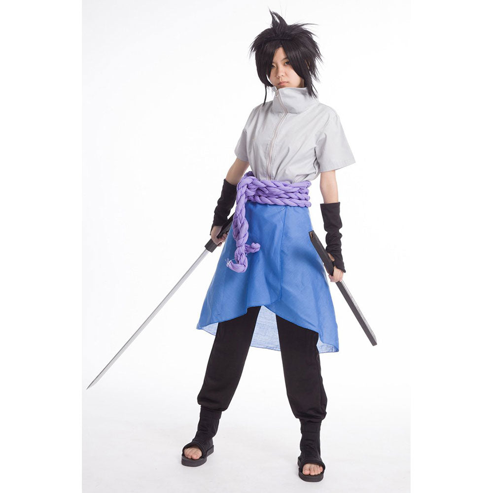 Naruto-Uchiha Sasuke-anime costume-Animee Cosplay