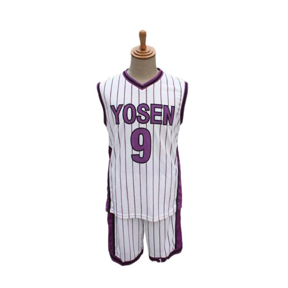 Kuroko no Basket-Murasakibara Atsushi No.9-anime costume-Animee Cosplay
