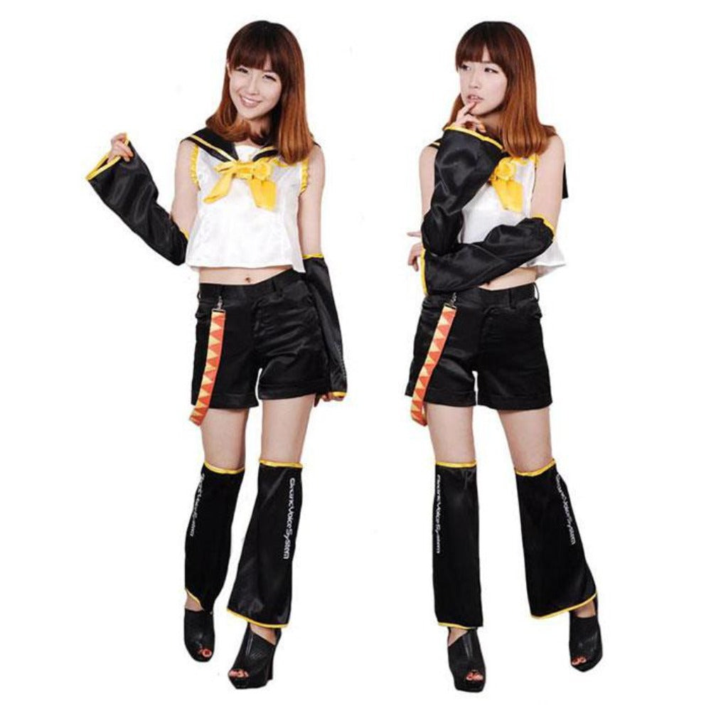VOCALOID5-Kagamine Rin-anime costume-Animee Cosplay