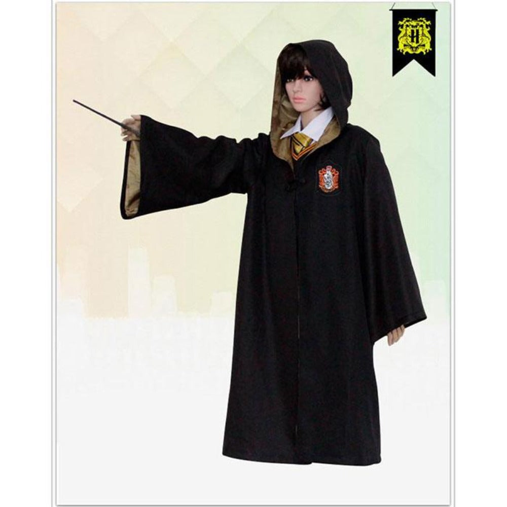 Harry Potter - Hufflepuff Cloak-movie/tv/game costume-Animee Cosplay