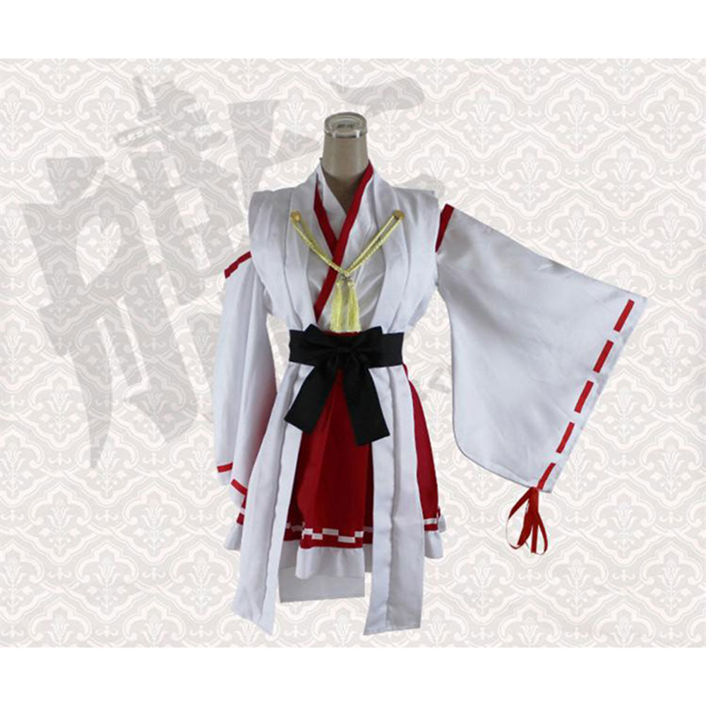 Kantai Collection-Haruna(Red)-anime costume-Animee Cosplay