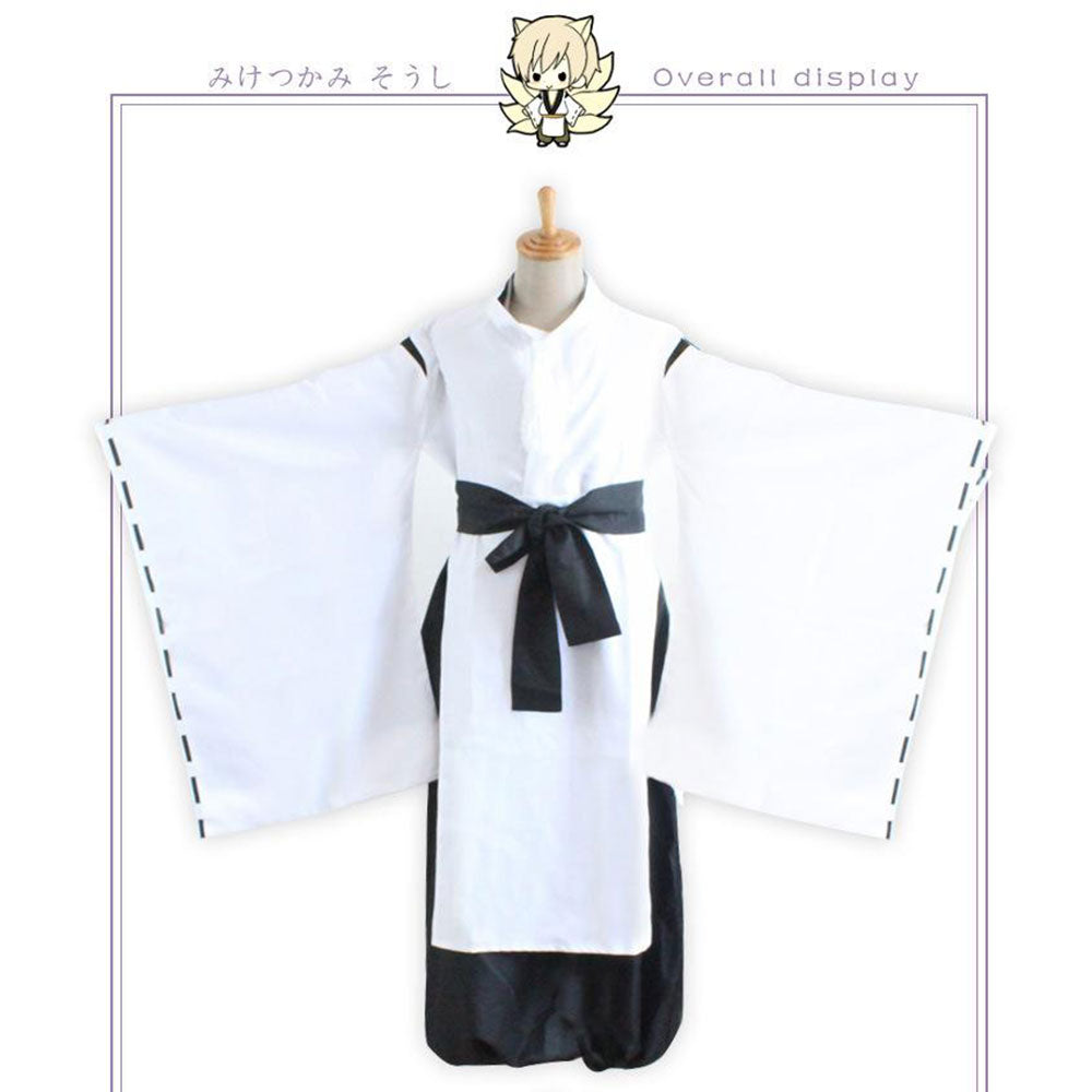 Inu Boku Secret Service-Miketsukami Soushi-anime costume-Animee Cosplay