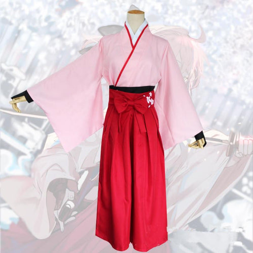 Fate/Grand Order-Saber - Okita Souji-anime costume-Animee Cosplay