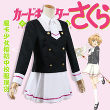 Load image into Gallery viewer, Card Captor Sakura-Kinomoto Sakura/Tomoyo-anime costume-Animee Cosplay