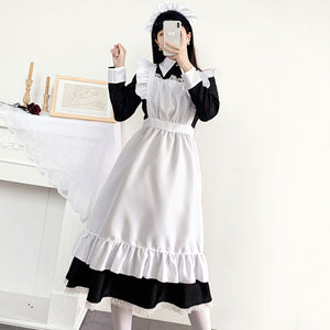 Classic One Piece Lolita Maid Dress-Lolita Dress-Animee Cosplay