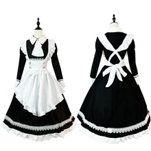 Load image into Gallery viewer, Long Sleeves Long One Piece Lolita Maid Dress-Lolita Dress-Animee Cosplay