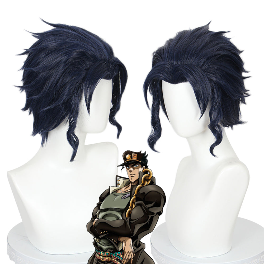 JoJo's Bizarre Adventure - Kujou Jotarou-cosplay wig-Animee Cosplay