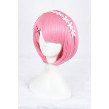 Load image into Gallery viewer, Zero kara Hajimeru Isekai Seikatsu: Ram-cosplay wig-Animee Cosplay