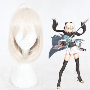 Fate/Grand Order Okita Souji-cosplay wig-Animee Cosplay