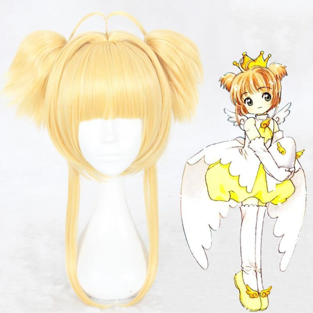 Card Captor Sakura-Kinomoto Sakura-cosplay wig-Animee Cosplay