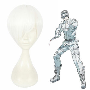 Cells at Work-Neutrophil-cosplay wig-Animee Cosplay