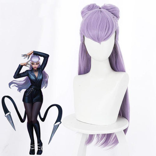 League of Legends [LOL] - K/DA - Evelynn (Light Purple)-Cosplay Wig-Animee Cosplay