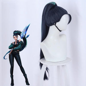 League of Legends [LOL] - K/DA - Kaisa (Green Mixed)-Cosplay Wig-Animee Cosplay
