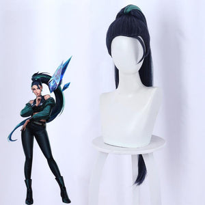League of Legends [LOL] - K/DA - Kaisa (Green Mixed)-Cosplay Wig-Animee Cosplay