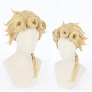 JoJo's Bizarre Adventure-Giorno Giovanna-Cosplay Wig-Animee Cosplay