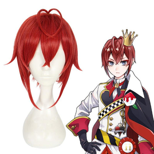 Disney Twisted Wonderland-Riddle Rosehearts-Cosplay Wig-Animee Cosplay