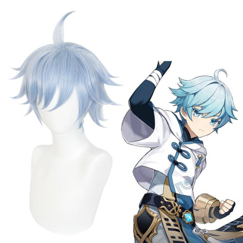 Genshin Impact-Chongyun-Cosplay Wig-Animee Cosplay