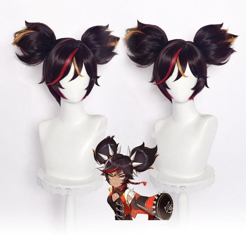 Genshin Impact-Xinyan-Cosplay Wig-Animee Cosplay