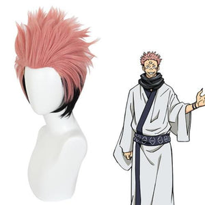 Jujutsu Kaisen-Ryomen Sukuna-Cosplay Wig-Animee Cosplay