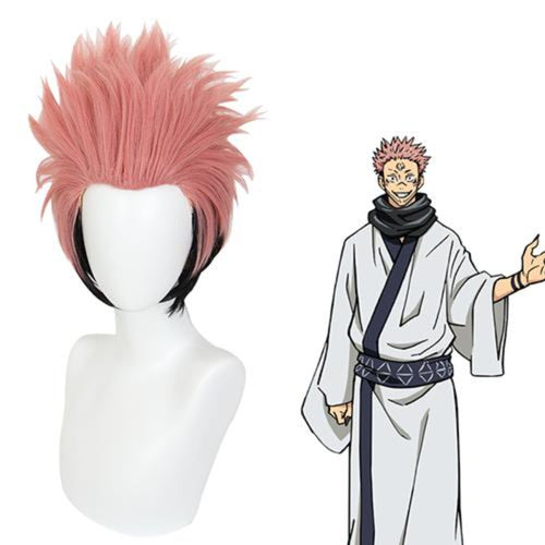 Jujutsu Kaisen-Ryomen Sukuna-Cosplay Wig-Animee Cosplay