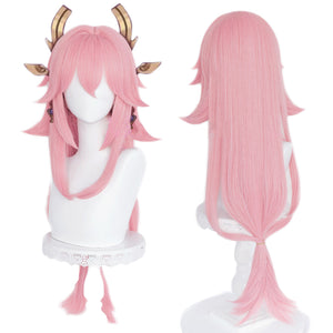 Genshin Impact-Yaemiko-Cosplay Wig-Animee Cosplay