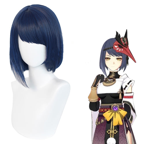 Genshin Impact-lnazuma-Cosplay Wig-Animee Cosplay
