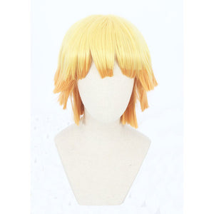 Demon Slayer-Agatsuma Zenitsu-cosplay wig-Animee Cosplay