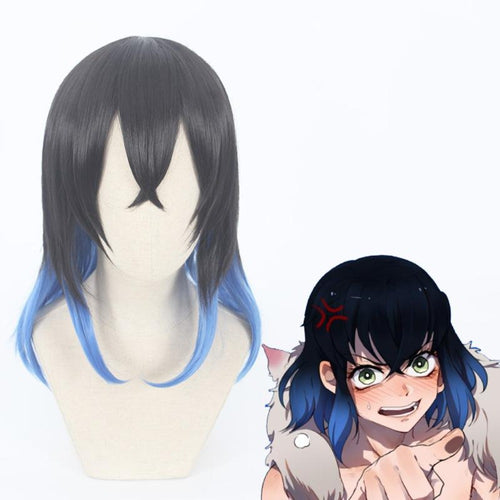Demon Slayer-Hashibira Inosuke-Cosplay Wig-Animee Cosplay