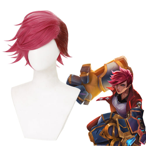 League of Legends [LOL] Arcane - Young Vi-Cosplay Wig-Animee Cosplay