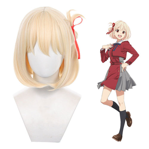 Lycoris Recoil-Chisato Nishikigi-Cosplay Wig-Animee Cosplay