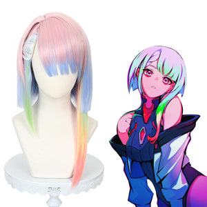 Cyberpunk: Edgerunners-Lucy-cosplay wig-Animee Cosplay