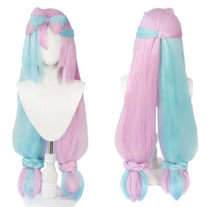 Pokemon Game - Iono-Cosplay Wig-Animee Cosplay