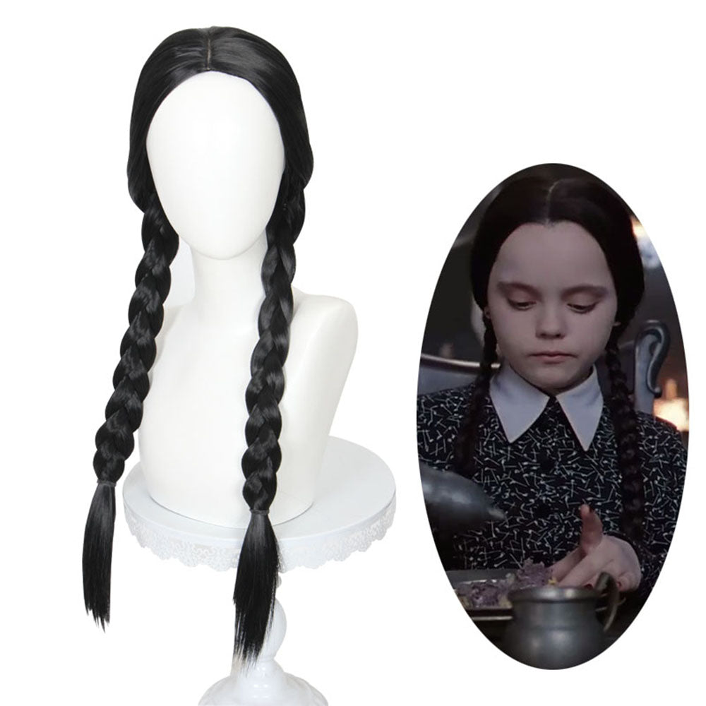 The Addams Family - Wednesday-Cosplay Wig-Animee Cosplay