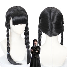 Load image into Gallery viewer, The Addams Family - Wednesday-cosplay wig-Animee Cosplay