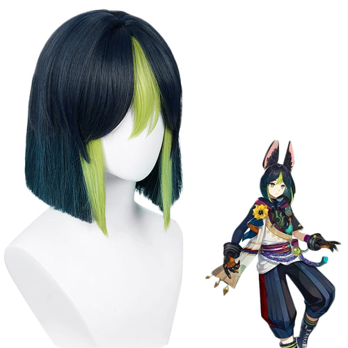 Genshin Impact - Tighnari-Cosplay Wig-Animee Cosplay