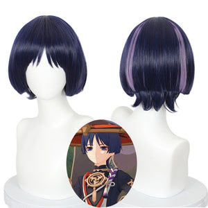 Genshin Impact-Scaramouche-Cosplay Wig-Animee Cosplay