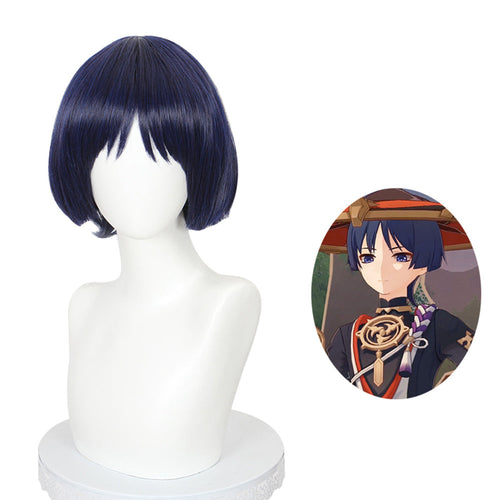 Genshin Impact-Scaramouche-Cosplay Wig-Animee Cosplay