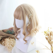 Load image into Gallery viewer, Honey Blonde Sweet Long Side Fringes Lolita Wig-lolita wig-Animee Cosplay