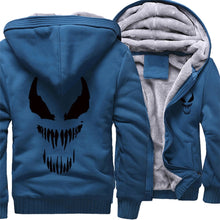 Load image into Gallery viewer, Venom Zipper Hoodie / Hooded Sweatshirt-Hoodie-Animee Cosplay