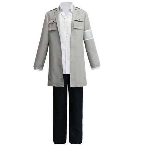 Anime Attack on Titan Season 4 Eren Jaeger Cosplay Uniform-anime costume-Animee Cosplay