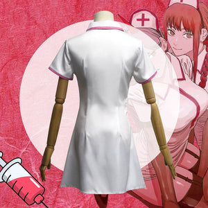 Chainsaw Man Cosplay Nurse Suit-anime costume-Animee Cosplay