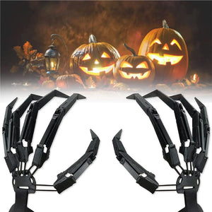 Halloween Articulated Long Fingers Glove-Cosplay Accessories-Animee Cosplay