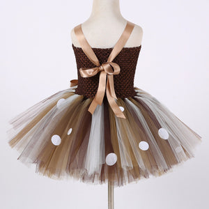 Elk Cosplay Christmas Costume With Headband (For Kid)-Kid Costume-Animee Cosplay