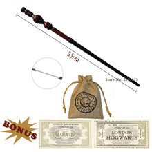 Load image into Gallery viewer, Harry Potter Metal Magic Wand with Freebies-Cosplay Accessories-Animee Cosplay