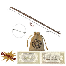 Load image into Gallery viewer, Harry Potter Metal Magic Wand with Freebies-Cosplay Accessories-Animee Cosplay