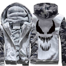 Load image into Gallery viewer, Venom Zipper Hoodie / Hooded Sweatshirt-Hoodie-Animee Cosplay
