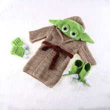 Load image into Gallery viewer, Star Wars Baby Yoda Knitting Outfits / Crochet Costume-Baby Costumes-Animee Cosplay