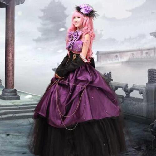 Vocaloid Luka Cosplay Dress/Costume-anime costume-Animee Cosplay