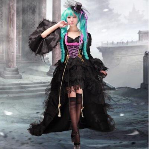 VOCALOID Miku Cosplay Dress/Costume-anime costume-Animee Cosplay